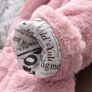 Baby Girls Imported Velvet  Coat With Hoodie And Small Bear In Red Color For Winter main image 1